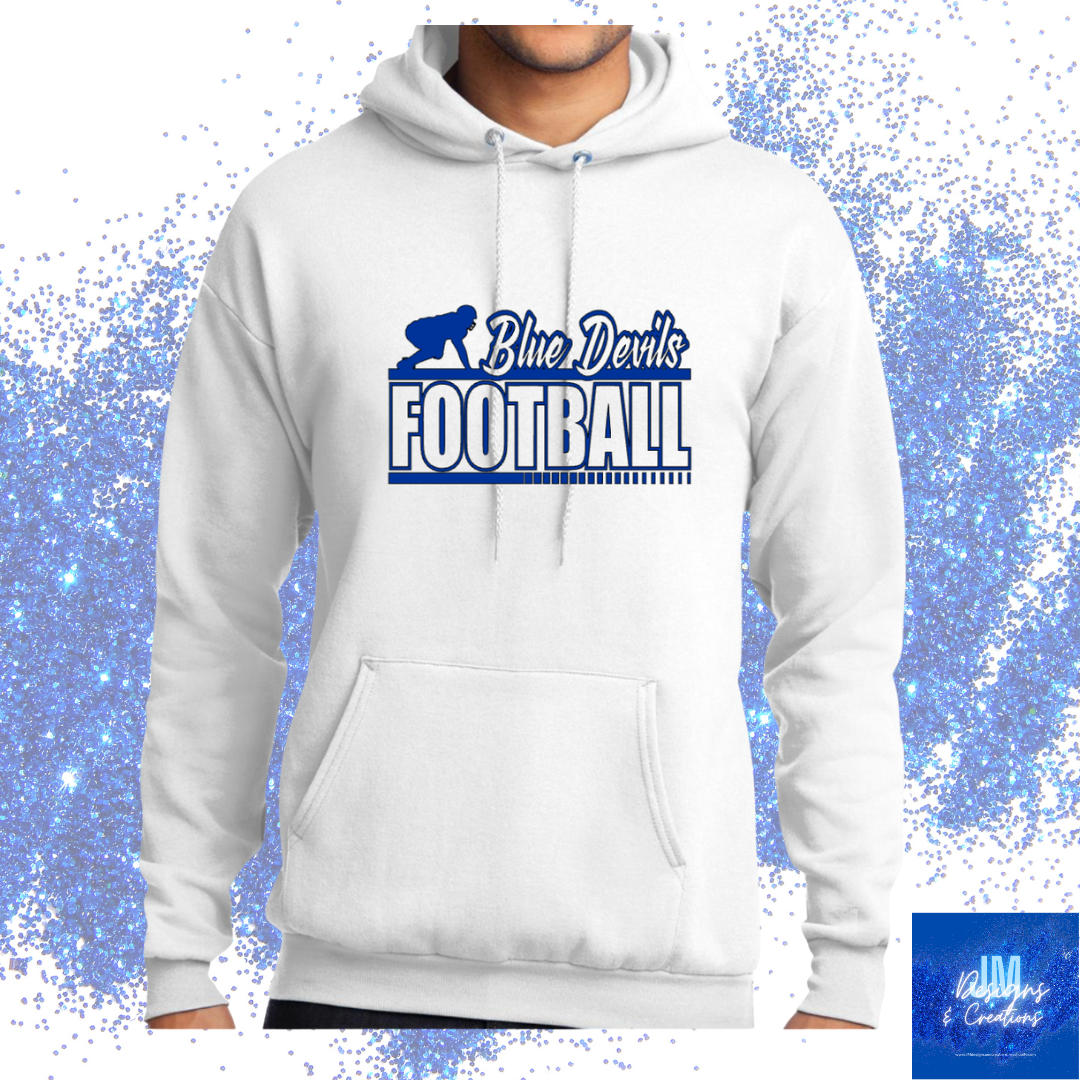 Brunswick Football Youth Hoodie (YPCH15)