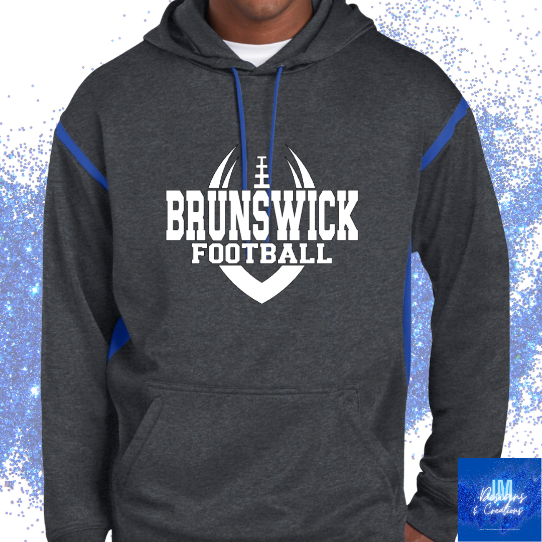 Brunswick Football Dri-Fit Color Block Hoodie (SF19)