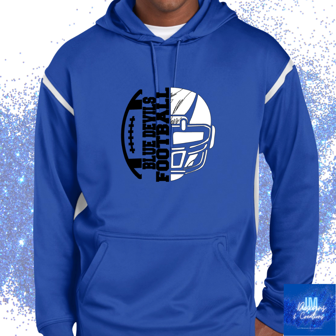 Brunswick Football Dri-Fit Color Block Hoodie (SF01)