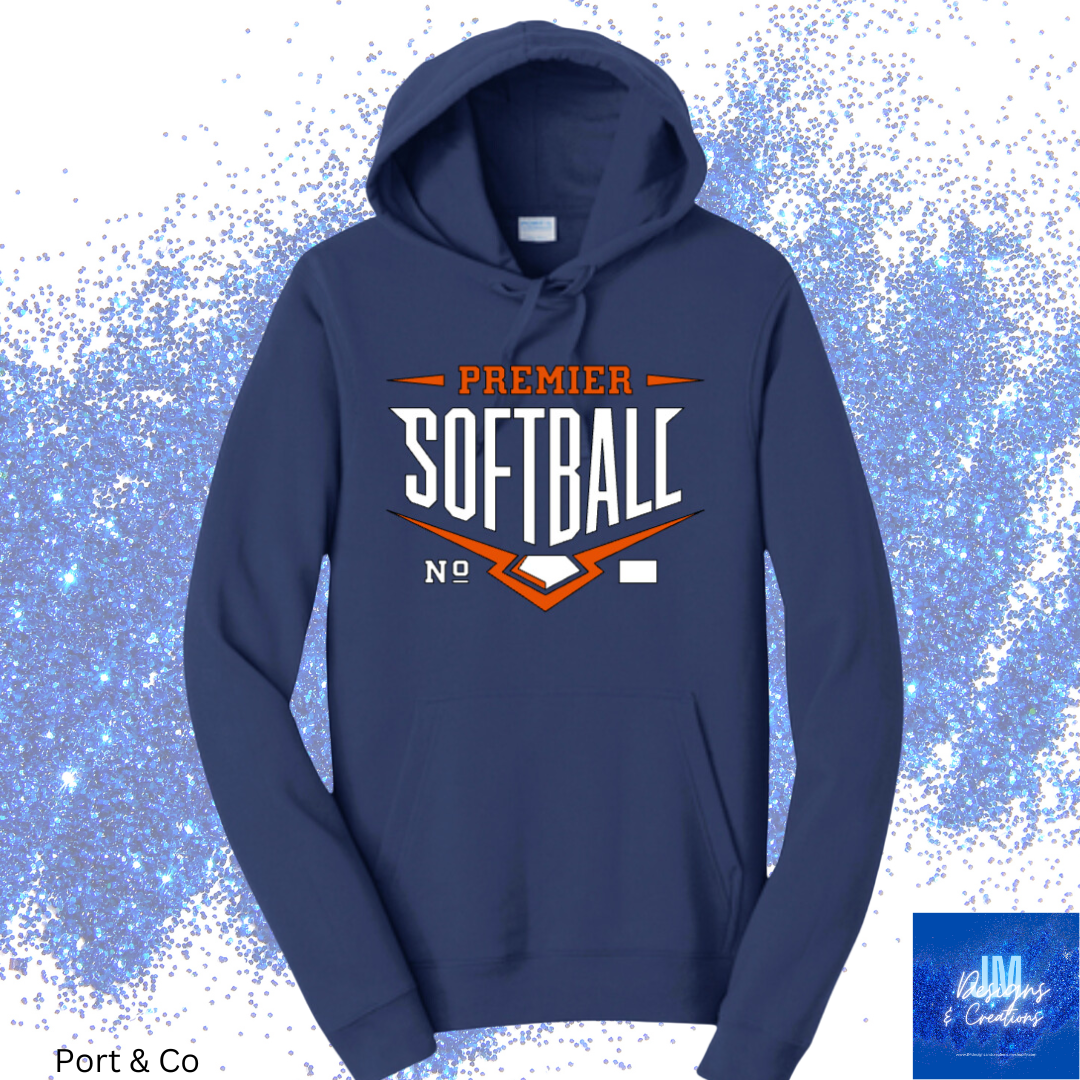 Premier Softball 10U Hoodies - Germano