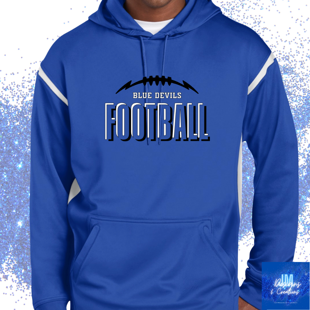 Brunswick Football Dri-Fit Color Block Hoodie (SF24)