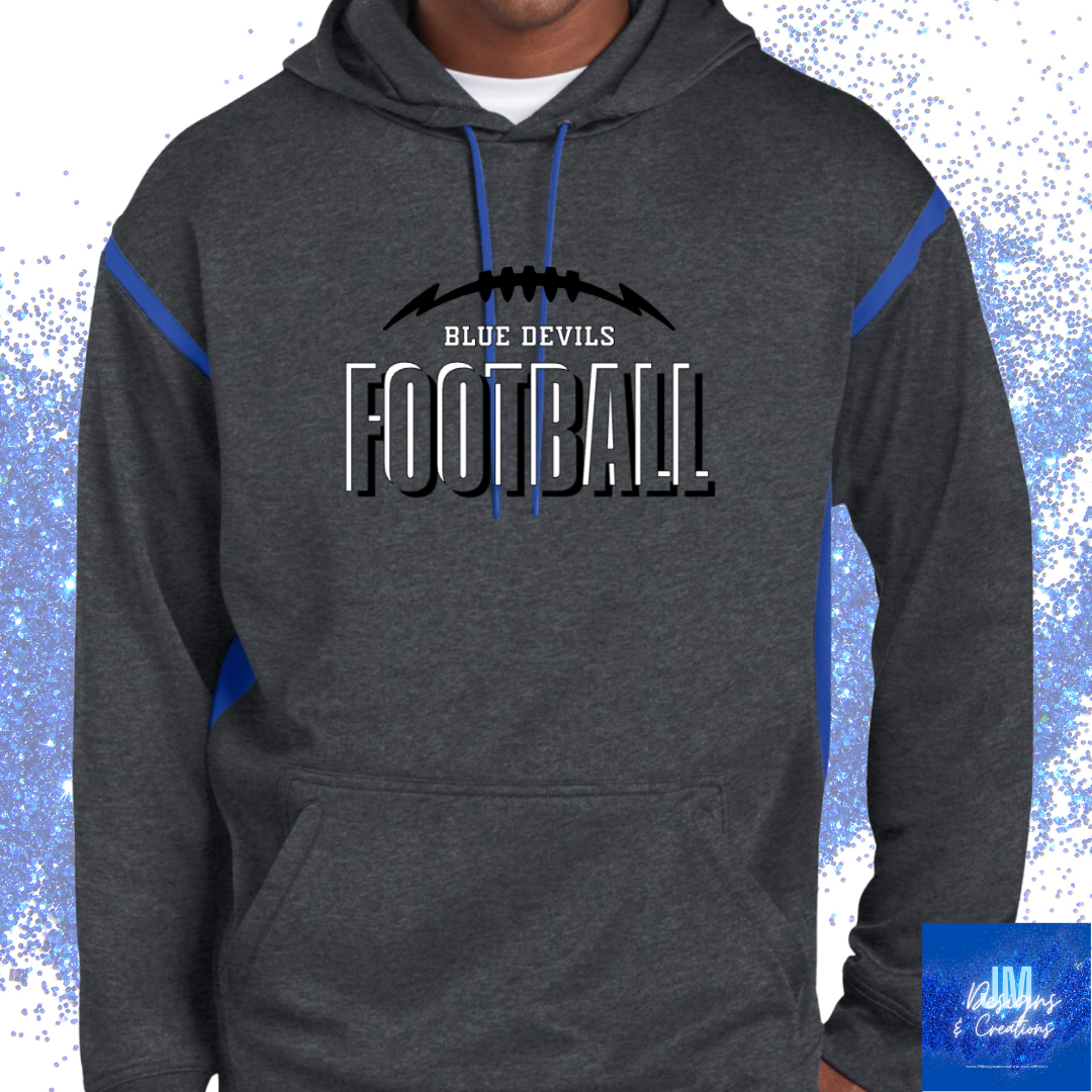 Brunswick Football Dri-Fit Color Block Hoodie (SF24)