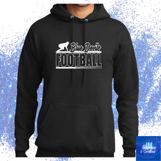 Brunswick Football Youth Hoodie (YPCH15)