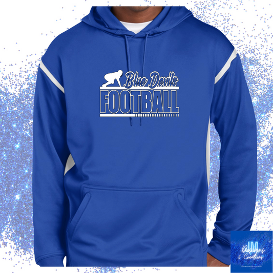 Brunswick Football Dri-Fit Color Block Hoodie (SF15)