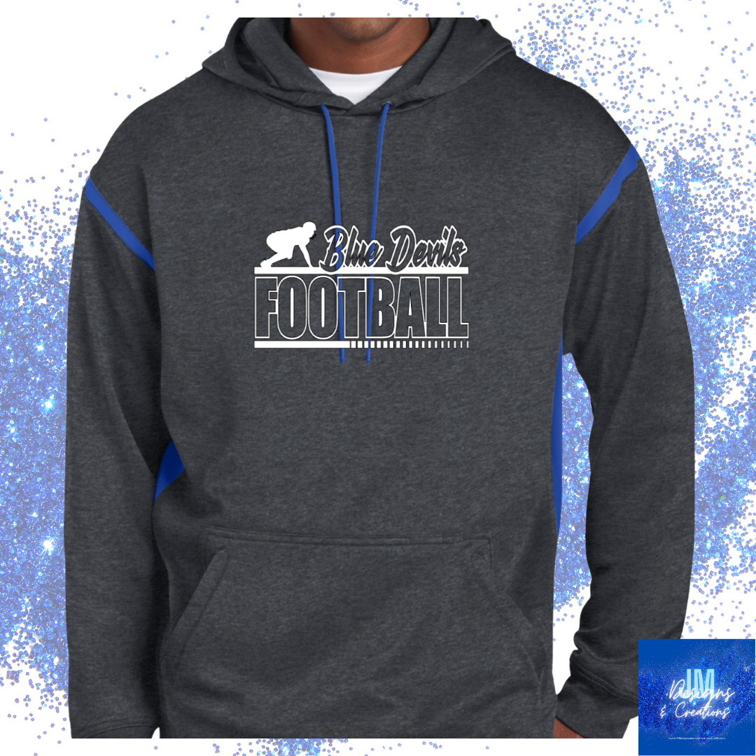 Brunswick Football Dri-Fit Color Block Hoodie (SF15)
