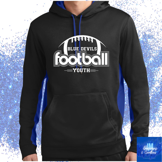BDYF 18 - Youth Dri-Fit Hoodie (YDF18)