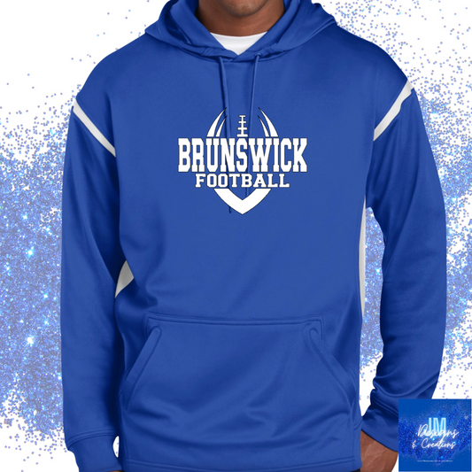 Brunswick Football Dri-Fit Color Block Hoodie (SF19)