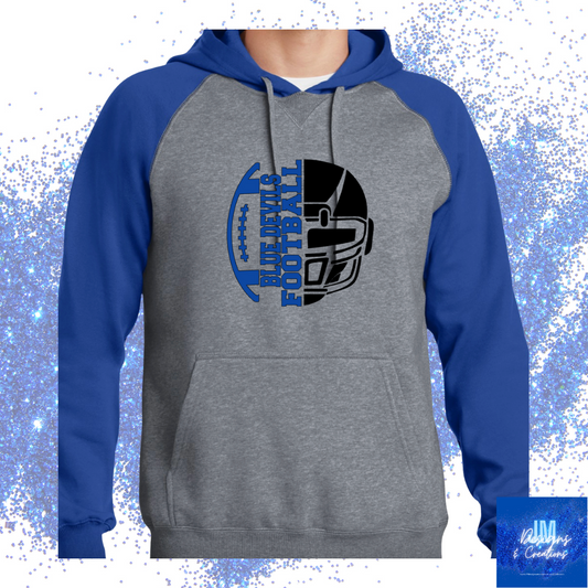 Brunswick Football Colorblock Hoodie (RG01)