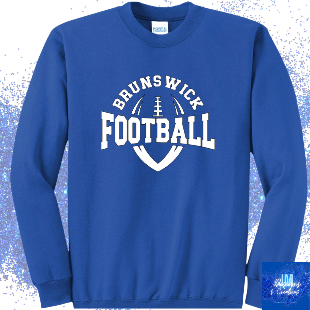 Brunswick Football Youth Crewneck (YPC40)