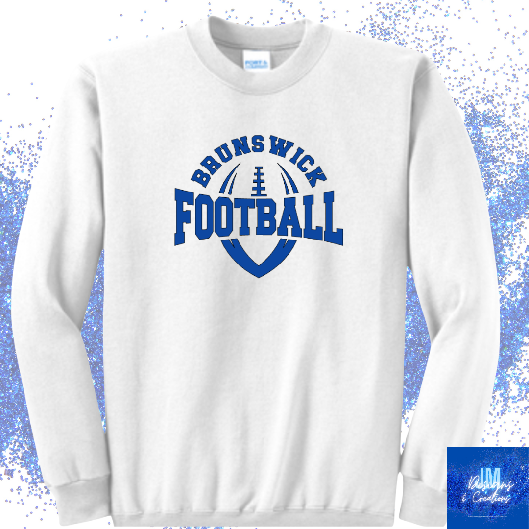 Brunswick Football Youth Crewneck (YPC40)