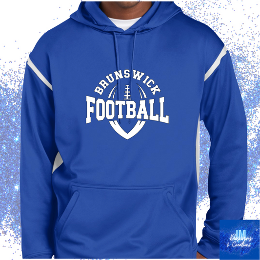 Brunswick Football Dri-Fit Color Block Hoodie (SF40)