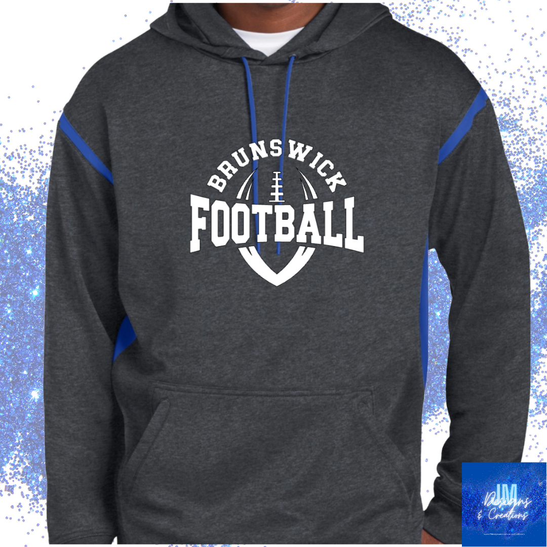Brunswick Football Dri-Fit Color Block Hoodie (SF40)