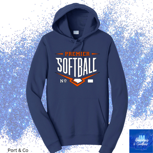 Premier Softball 10U Hoodies - Germano