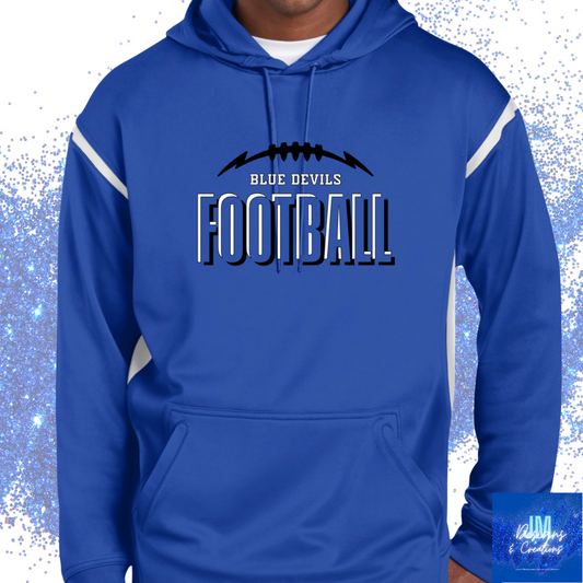 Brunswick Football Dri-Fit Color Block Hoodie (SF24)