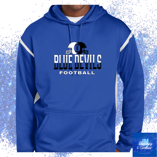 Brunswick Football Dri-Fit Color Block Hoodie (SF37)
